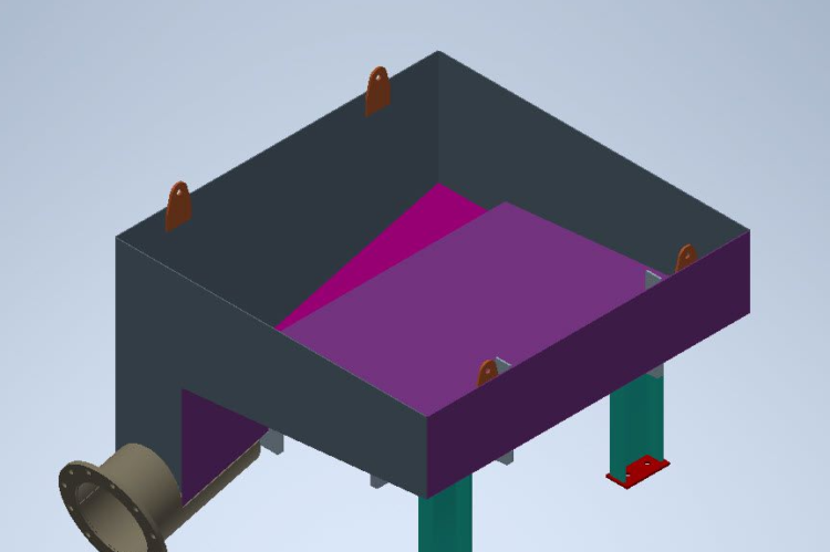 Glencore Ravensworth North Mine – Spill Trays 3D Model